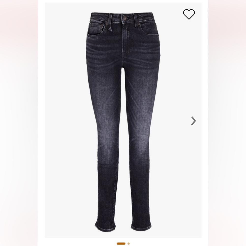 R13 Dark Wash Alison Skinny Jeans size 26